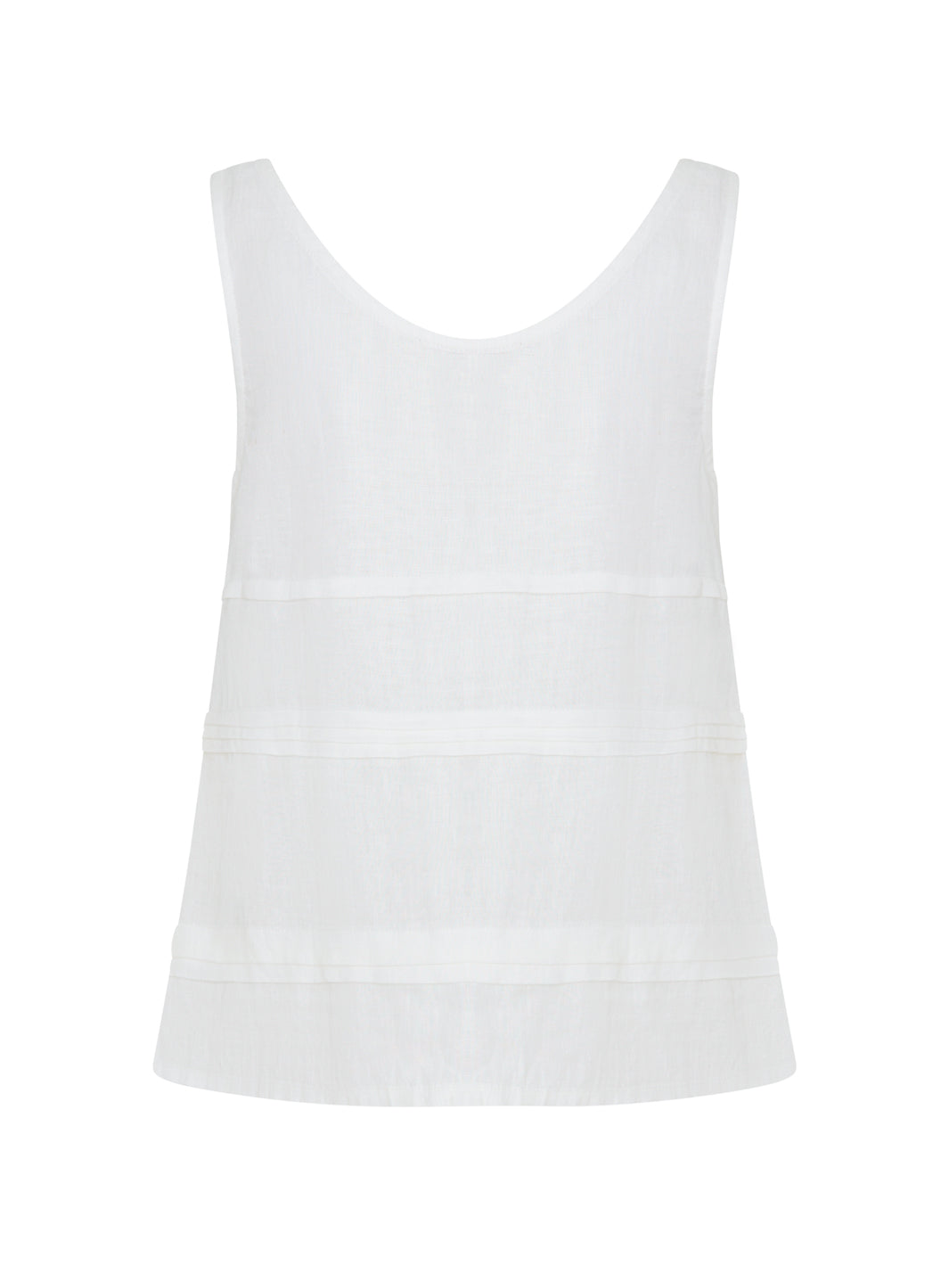 Stella Linen Top Coconut