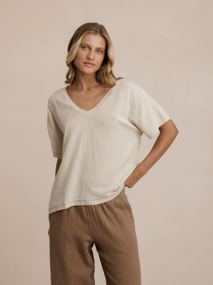 Montego Cotton Top Stone