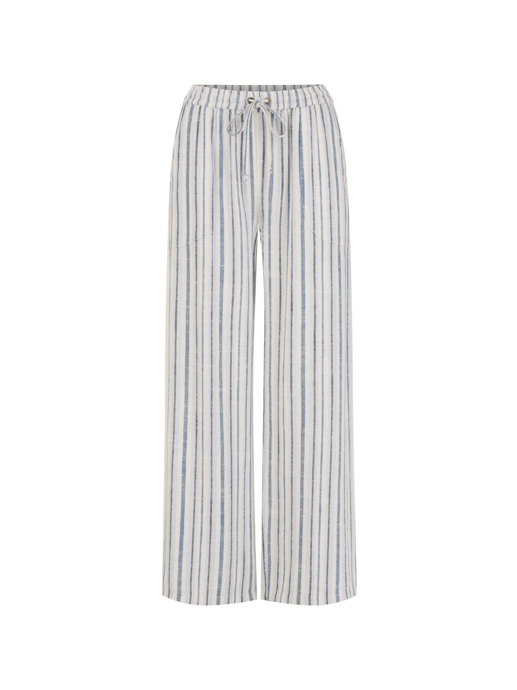 Jolie Linen Blend Pants Coastal Blue