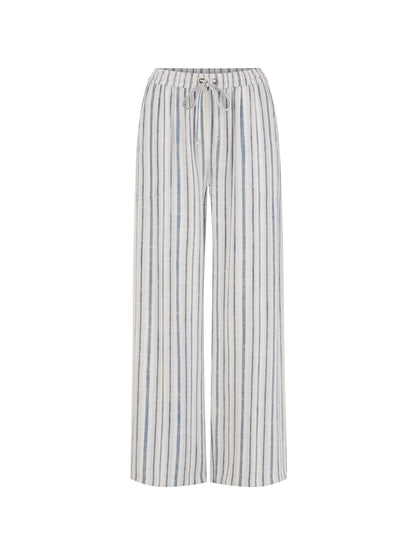 Jolie Linen Blend Pants Coastal Blue
