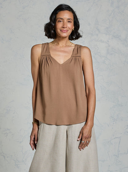 Sasa Bamboo Top Cinnamon