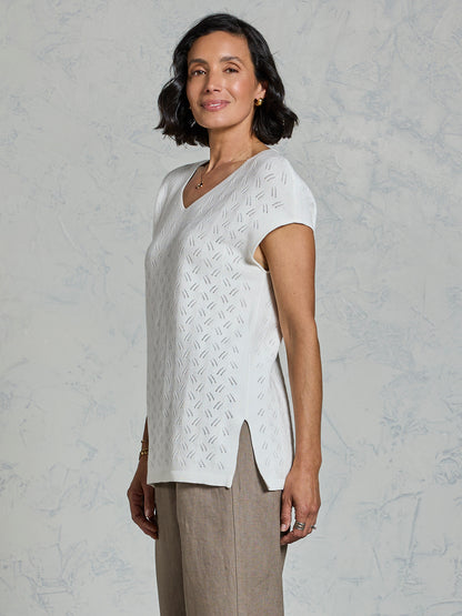 Allura Cotton Top Coconut