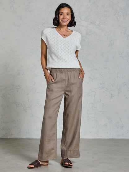Yamba Linen Pants Elm