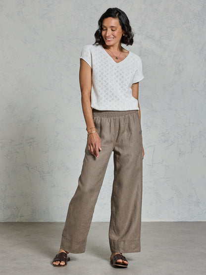 Yamba Linen Pants Elm