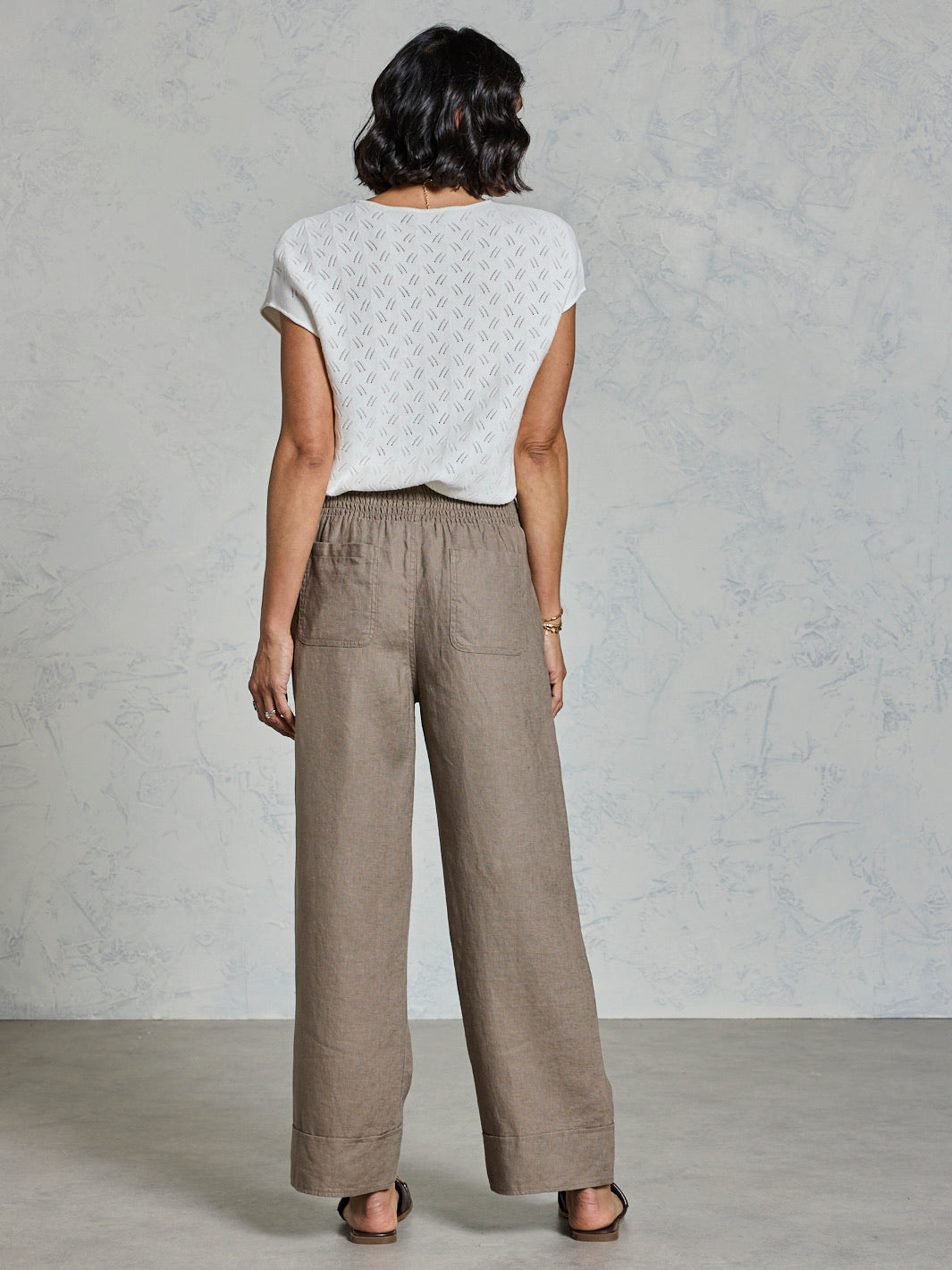 Yamba Linen Pants Elm