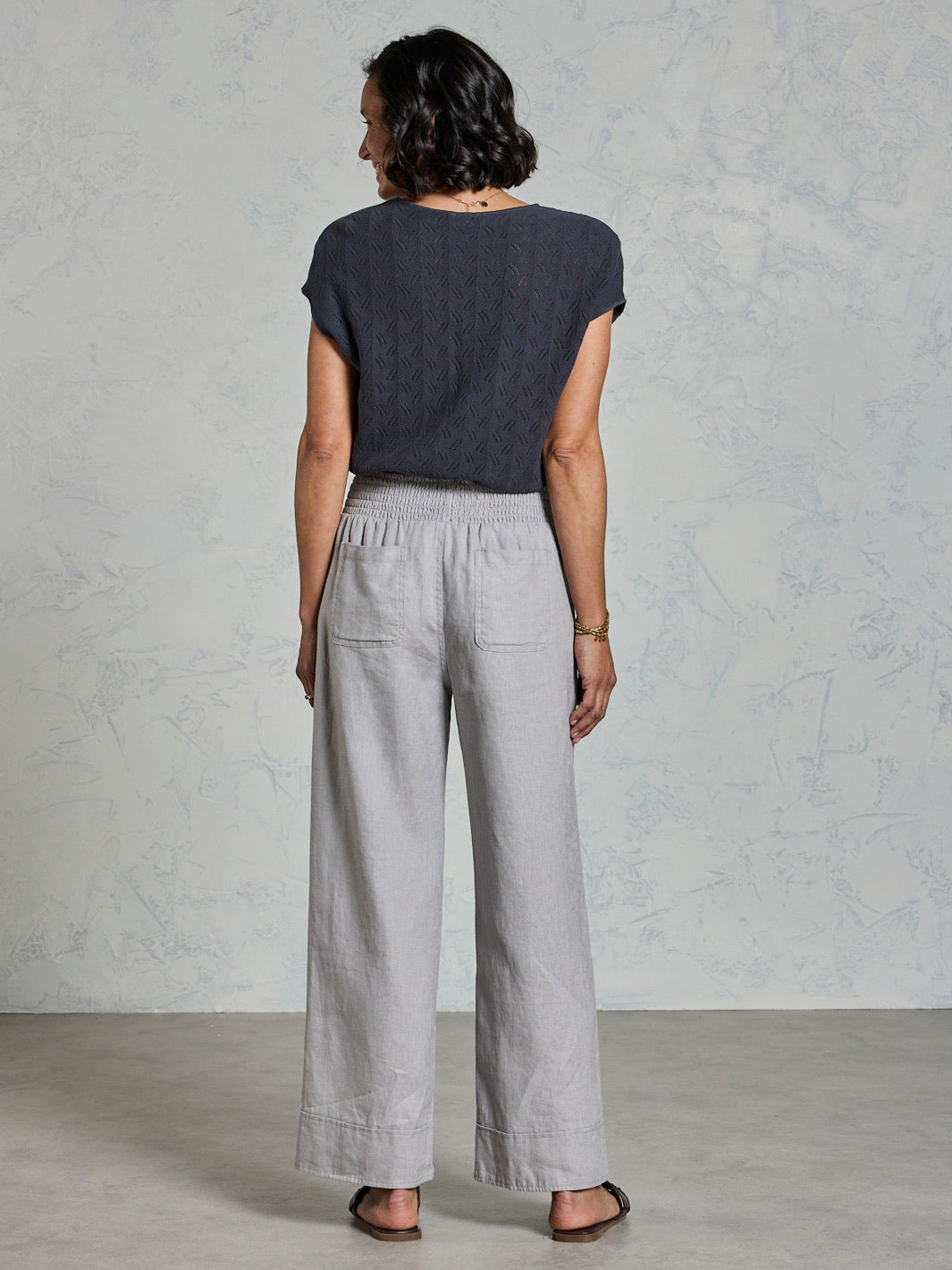 Yamba Linen Pants Fog