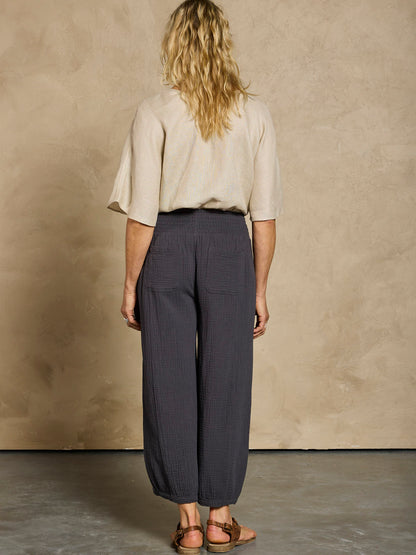 Sadhu Cotton Pants Charcoal