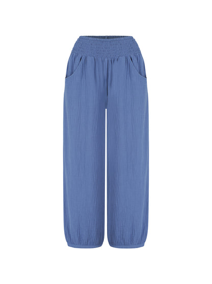 Sadhu Cotton Pants Aegean Blue