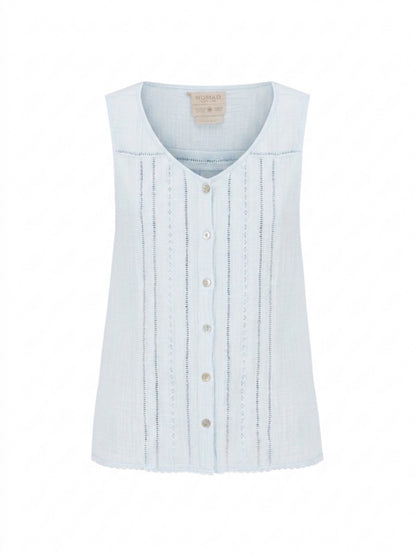 Ceres Organic Cotton Top Serene Blue