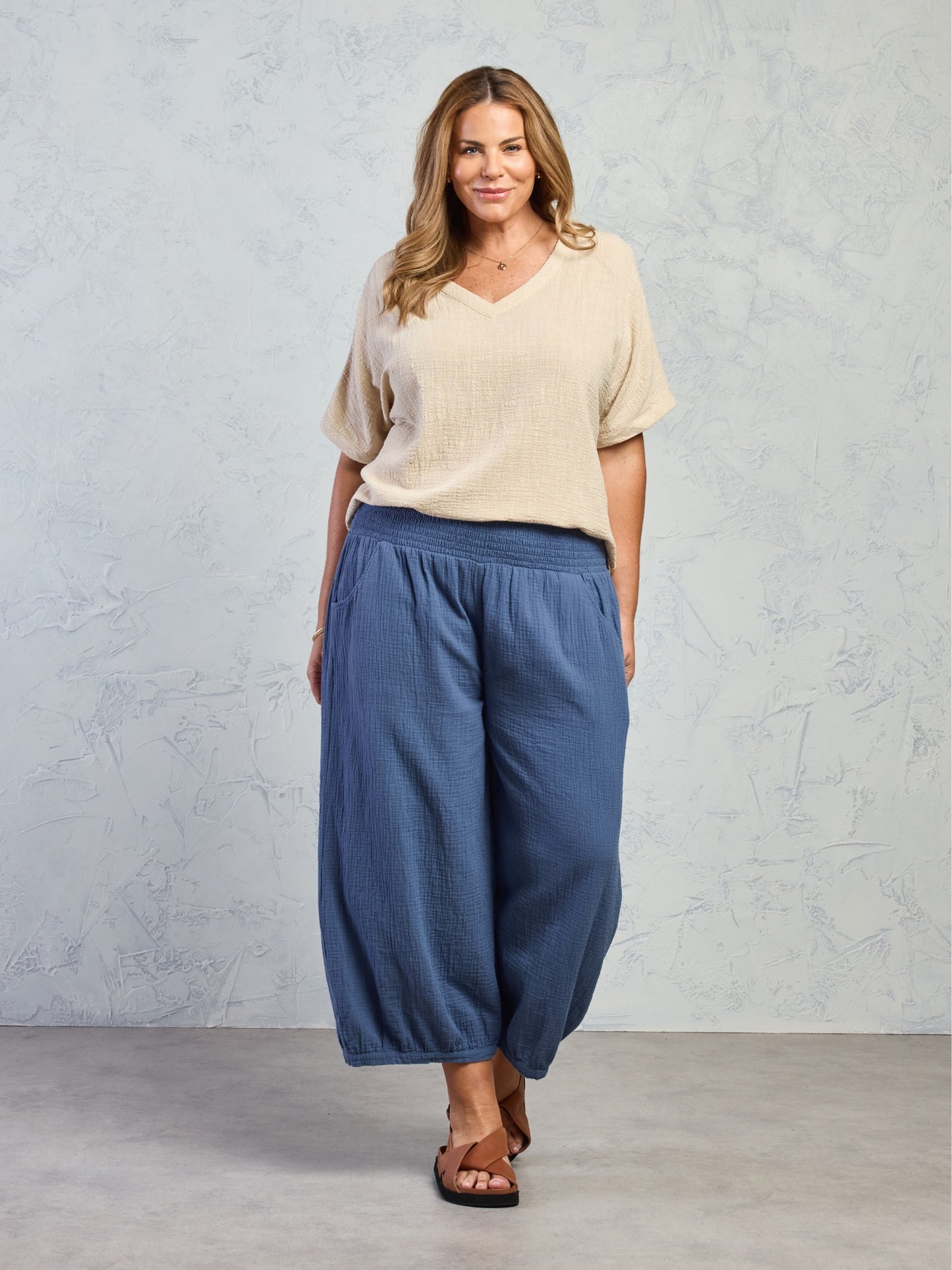 Montego Cotton Top Stone